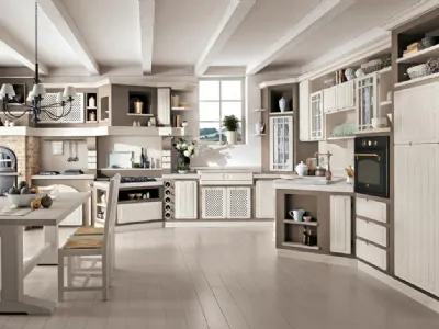 Cucina in muratura Elena Bianco Shabby Lube