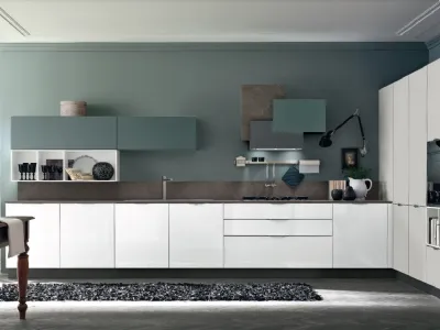 Cucina Moderna Aleve v14 di Stosa