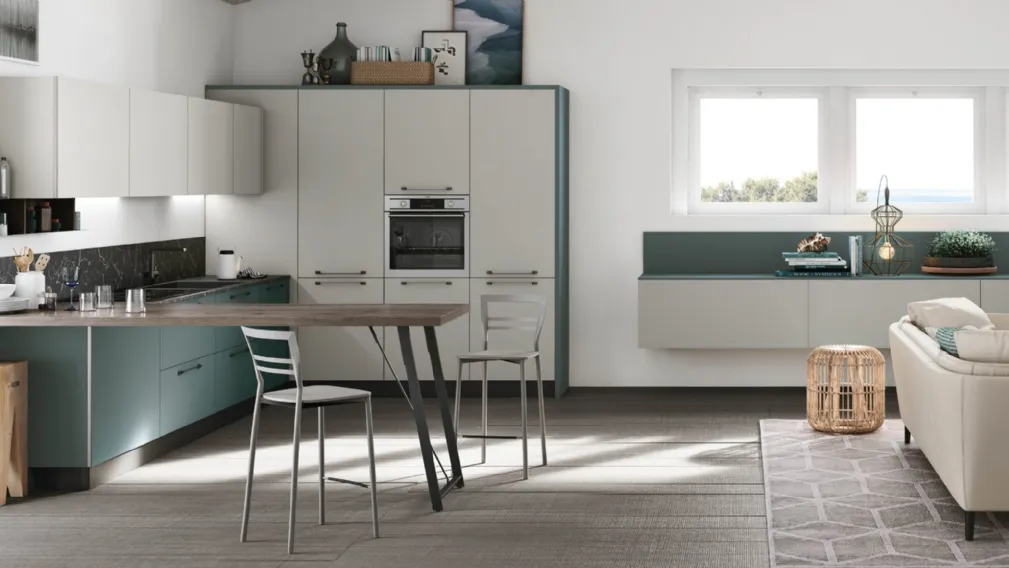 Cucina Moderna Alevé v4 di Stosa