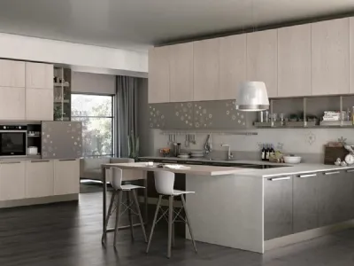 Cucina moderna Clover 11 di Lube