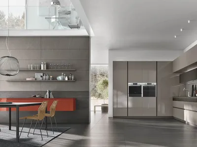 Cucina Moderna angolare Color Trend 03 di Stosa