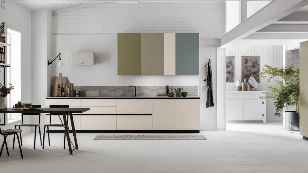 Cucina Moderna Color Trend v7 di Stosa