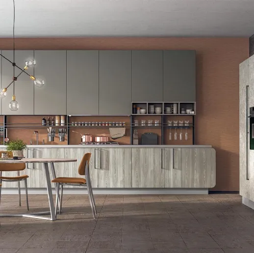 Cucina moderna Immagina Plus 04 di Lube