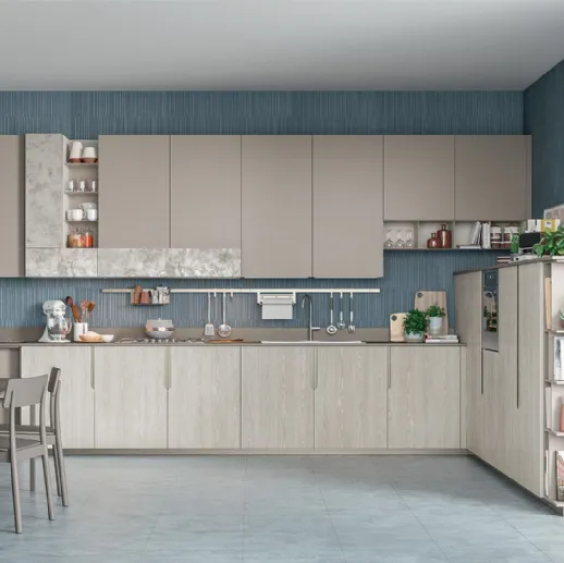Cucina moderna Immagina Plus 05 di Lube