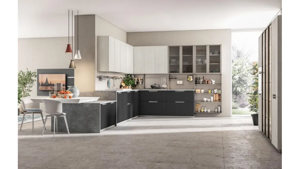 Cucina moderna Immagina Plus 26 di Lube