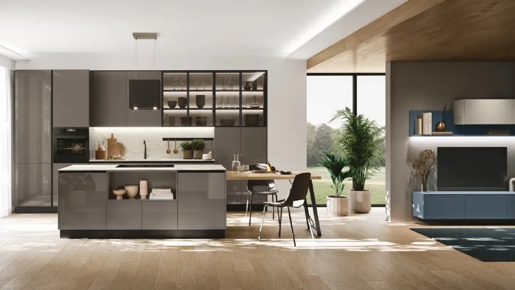 Cucina Moderna con isola Art-Lumia di Stosa