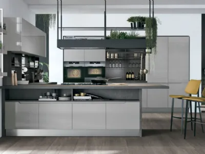 Cucina moderna Luna 02 di Lube