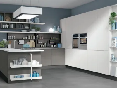 Cucina moderna Luna 05 di Lube
