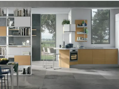 Cucina moderna Luna 08 di Lube