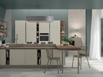 Cucina moderna Clover 03 di Lube