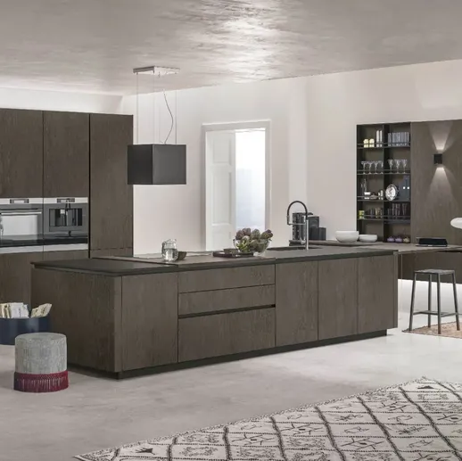 Cucina Moderna con isola Natural 10 di Stosa