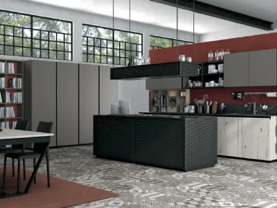 Cucina moderna Oltre 09 di Lube
