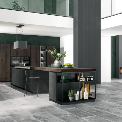 Cucina moderna Oltre Design Lux 02 di Lube