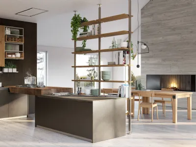 Cucina moderna Oltre Design 03 di Lube