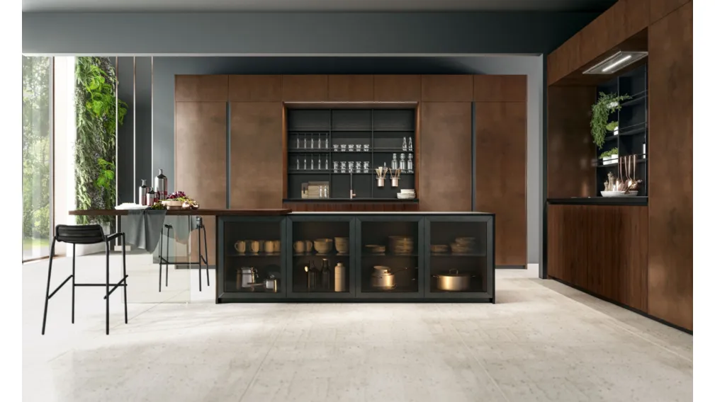 Cucina moderna Oltre Design 04 di Lube