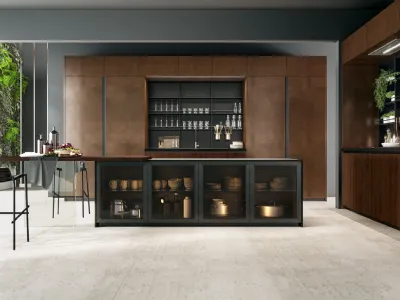 Cucina moderna Oltre Design 04 di Lube