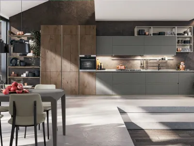 Cucina moderna Oltre Design 05 di Lube