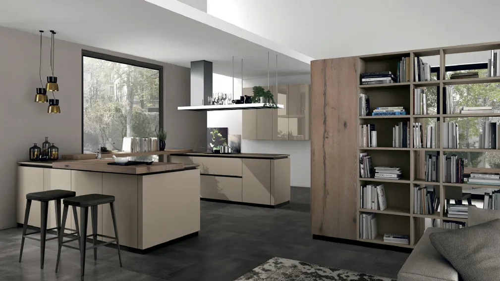 Cucina moderna Oltre 01 di Lube