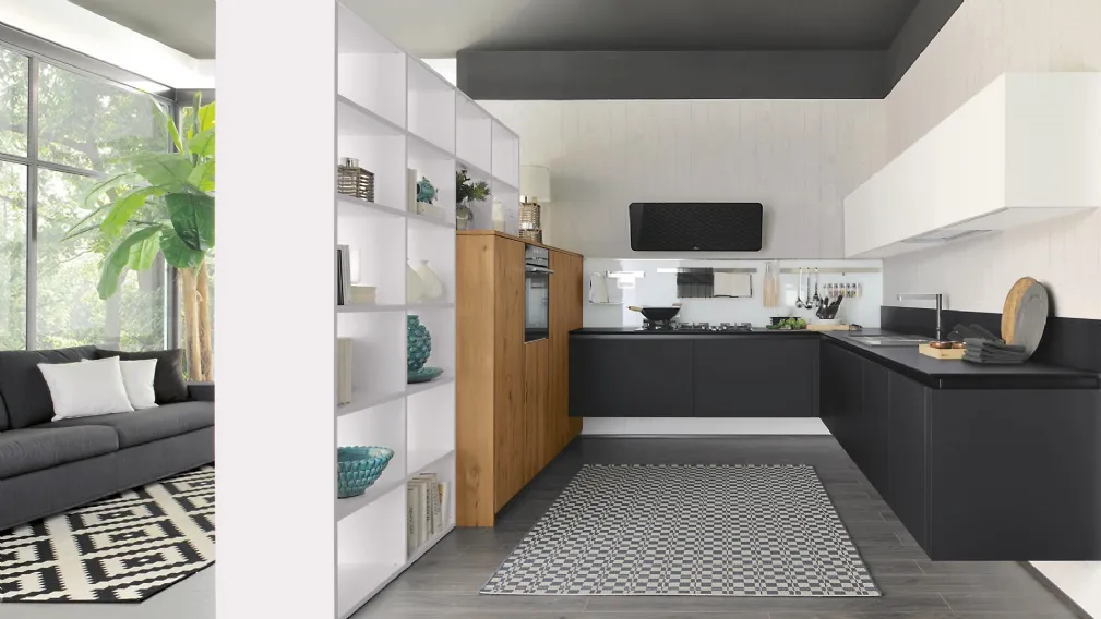 Cucina moderna Oltre 03 di Lube