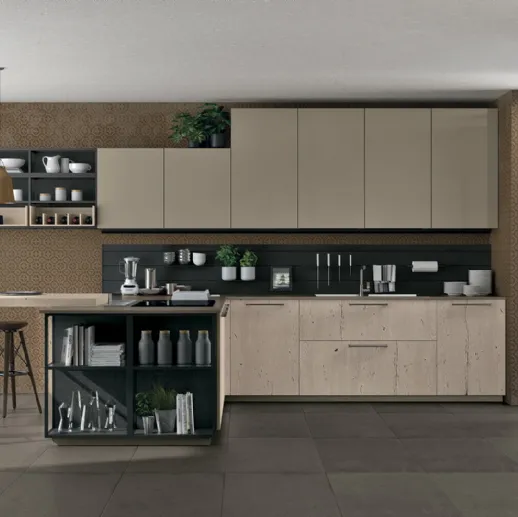 Cucina moderna Oltre 07 di Lube