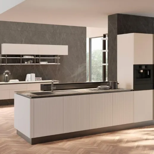 Cucina Moderna Round Doga 08 di Lube