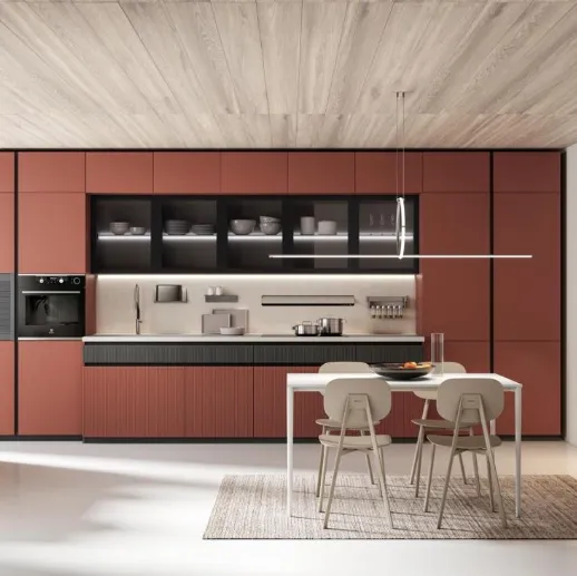 Cucina Moderna Round New 01 di Lube