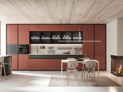 Cucina Moderna Round New 01 di Lube