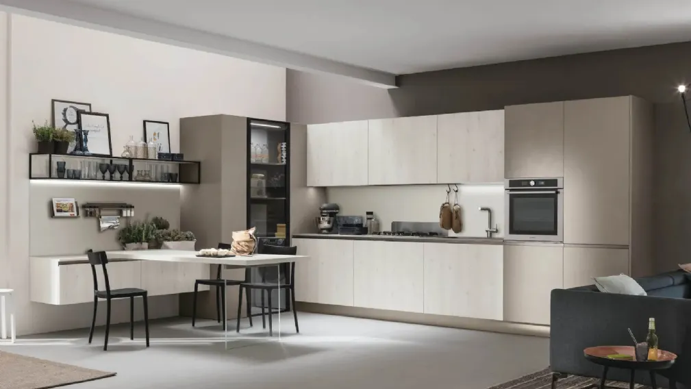 Cucina Moderna con penisola Infinity di Stosa