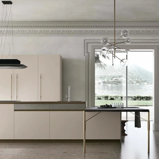 Cucina Moderna con penisola Metropolis 05 di Stosa