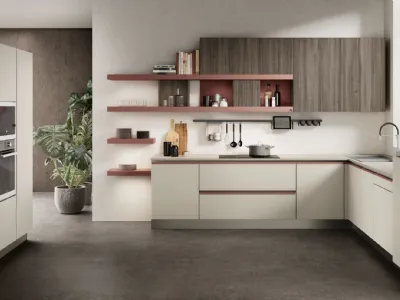 Cucina Moderna Unica 04 di Lube