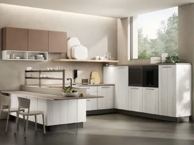 Cucina Moderna Unica 05 di Lube