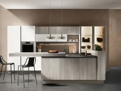 Cucina Moderna Unica 13 di Lube