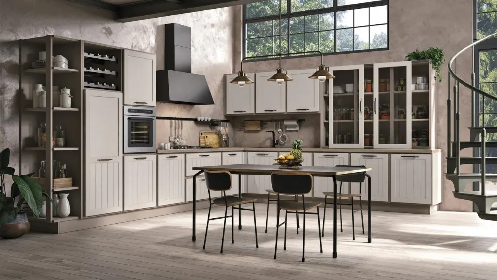 Cucina Shabby Chic Provenza 08 di Lube