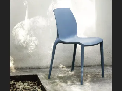 Sedia da giardino impilabile Hidra Outdoor di Bontempi