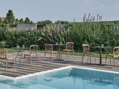 Tavolo da giardino Rail Basso Outdoor di Bontempi